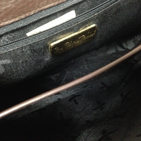 Paloma Picasso- Tiffany’s Designer, Italy Brown Leather Handbag-Shoulder Bag - Picture 7 of 8